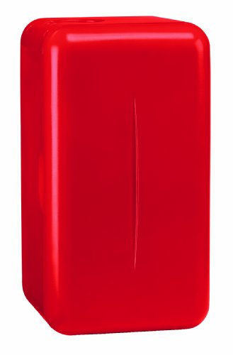 Mobicool F16, thermo-elektrischer Mini-Kühlschrank, 15 Liter, 230 V, für Catering, Büro, Hotel oder zu Hause, Rot